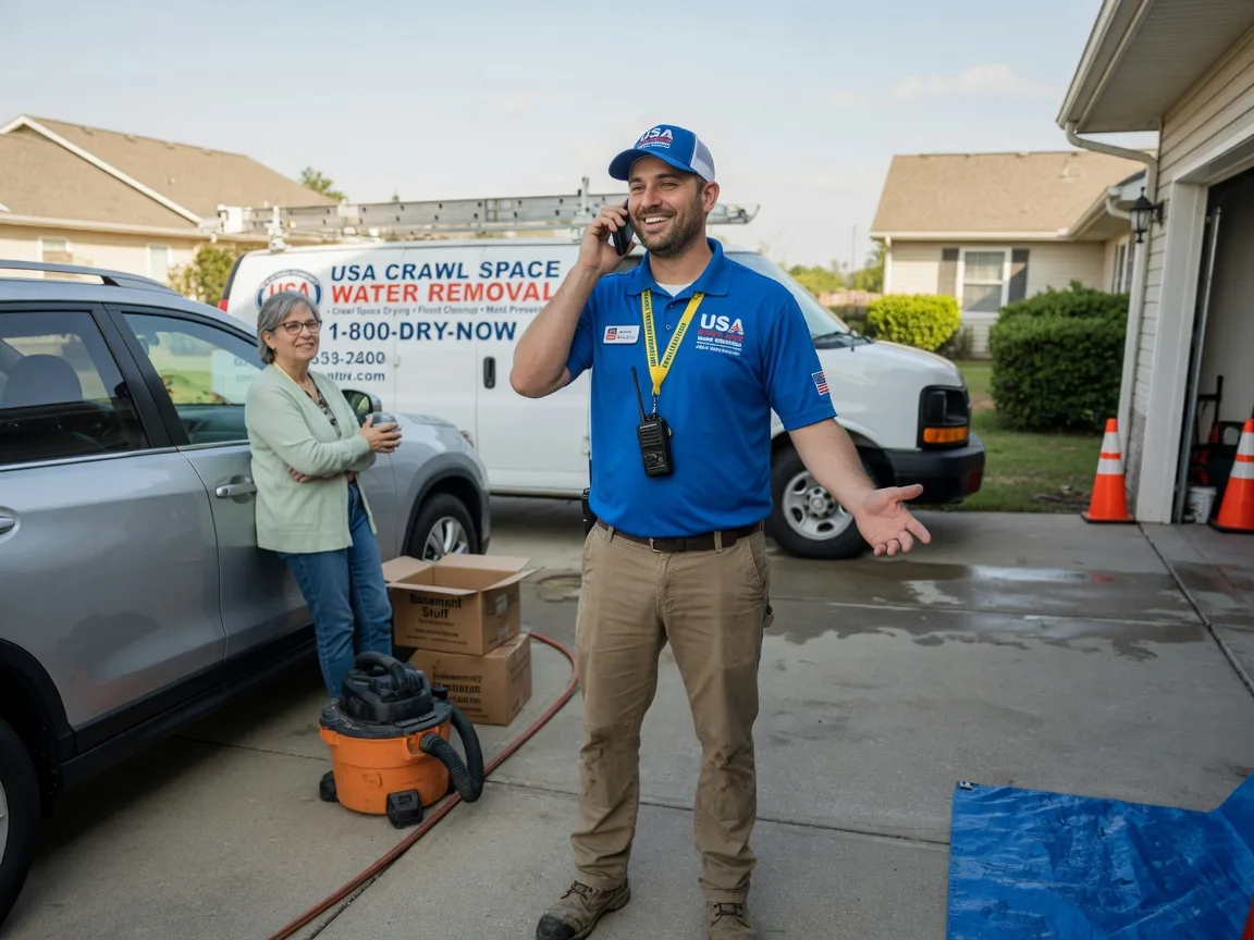 Crawl Space Water Removal Cannelburg, IN FAQs